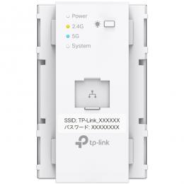 TP-LINK EAP655-WE-AC(jp)-S AX3000 コンセント埋め込み型 Wi-Fi 6アクセスポイント