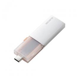 ELECOM ESD-EWC0250GSV 外付けSSD/USB3.2(Gen2)対応/スライド式/Type-C&Type-A両対応/250GB/シルバー