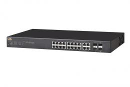 FXC NS2020VPEL-ES-ASB5 Lite Smart PoEスマートスイッチ 20ポートタイプ（10/100/1000MPoE×16、1GSFP×4）MAX.185W ＋ 同製品SB5バンドル