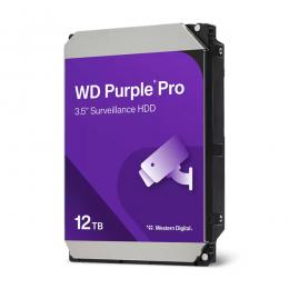 WesternDigital 0718037-901299 WD Purple Pro セキュリティシステム向け SATA3 6Gbps(SATA6G) 3.5型 ハードディスク 12TB WD122PURP