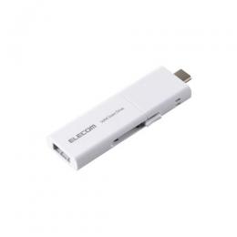 ELECOM ESD-EWB0250GWHR 外付けSSD/USB3.2(Gen1)対応/スライド式/Type-C&Type-A両対応/マニュアルQRシール付/250GB/ホワイト
