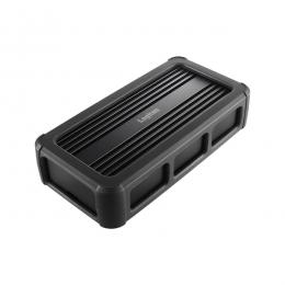 Logitec LGB-PNVU4C SSDケース/USB4 PCIeトンネリング対応/NVMe規格M.2 SSD(最大4TB)対応/ブラック
