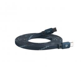 ADAM elements ACBADMF200BL CASA MF200 USB-C to USB-C 60W 磁気フラット充電ケーブル ブルー