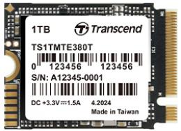 トランセンド TS1TMTE380T 法人向け産業用製品 1TB M.2 2230 SSD PCIe Gen4x4 NVMe 3D TLC BiCS5 DRAM-less TCG OPAL
