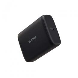 ELECOM DE-C70L-10000BK モバイルバッテリー/リチウムイオン電池/USB PD/30W/10000mAh/USB Type-C入出力×2/ブラック