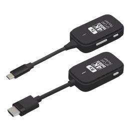 プリンストン SPCASTPOCKET-C1-4KR1 4K対応ワイヤレスプレゼンテーション USB-C to HDMI