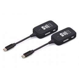 プリンストン SPCASTPOCKET4K-C1SET 4K対応ワイヤレスプレゼンテーション USB-C子機×2台セット