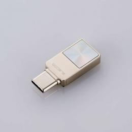 ELECOM MF-SPU3032GSV USBメモリ/USB 5Gbps/Type-C/スマホ向け/32GB/シルバー