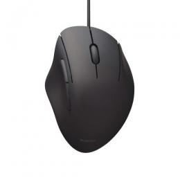 ELECOM M-SH20UBSKBK マウス/SHELLPHA/有線/5ボタン/Mサイズ/抗菌仕様/静音設計/ブラック