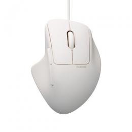 ELECOM M-SH30UBSKWH マウス/SHELLPHA/有線/5ボタン+チルト/Mサイズ/抗菌仕様/静音設計/ホワイト