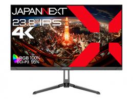 【法人様宛限定】JAPANNEXT JN-IPS2380UHDR 液晶ディスプレイ 23.8型/3840×2160/HDMI×2、DP×2/ブラック/スピーカー有/2年保証