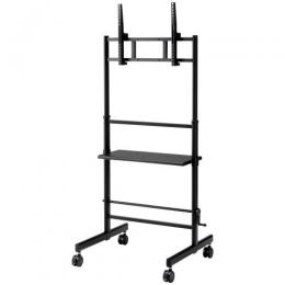 【法人様宛限定】ハヤミ工産 PL-3116B 業務用ディスプレイスタンド PL-3000シリーズ（ハンドル昇降タイプ） ～65V型まで対応