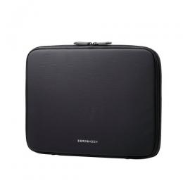 ELECOM ZSB-IBTHL11BK PC用インナーバッグ/ZEROSHOCK/合皮/スリムタイプ/横型/11インチ/ブラック