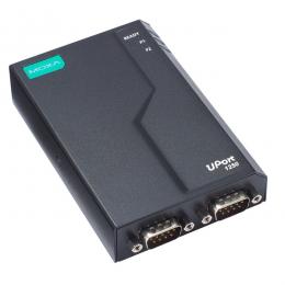 MOXA UPort 1250-G2 2ポート RS-232/422/485 USB 3.2- シリアルコンバーター、0～60℃