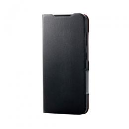 ELECOM PM-G251PLFUBK Galaxy S25(SC-51F)/レザーケース/手帳型/UltraSlim/薄型/磁石付き/ブラック