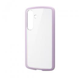 ELECOM PM-G251TSLFCPU Galaxy S25(SC-51F)/ハイブリッドケース/TOUGH SLIM LITE/フレームカラー/背面クリア/ラベンダー