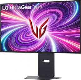 LG 32GS95UV-B 有機ELディスプレイ 31.5型/3840×2160/HDMI、DisplayPort/ブラック/スピーカー：あり/Gaming/OLED/DCI-P3 98.5％/VESA AdaptiveSync/480Hz/応答速度0.03ms