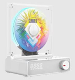 Wizz WVC-S001W 縦型CDプレーヤー ホワイト