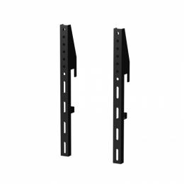 サンワサプライ EST-HGPL1BK eデスクハンギングバー用ディスプレイブラケット（ブラック）