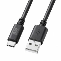 サンワサプライ KU-CA30BK USB 2.0 Type-Cケーブル（C-A・3m・ブラック）