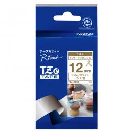 brother TZe-R234 【ブラザー純正】ピータッチ リボンテープ TZe-R234 幅12mm (金文字/ホワイト)