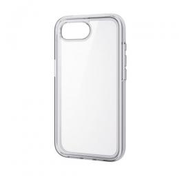 ELECOM PM-A25SHVAIR2WH iPhone 16e/ハイブリッドケース/エアバッグ/全周/MUBRAIN/ブラック×クリア