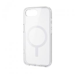 ELECOM PM-A25SMAG02WH iPhone 16e/ハイブリッドケース/MAGKEEP/ホワイト