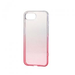 ELECOM PM-A25SUCWCGPND iPhone 16e/ソフトケース/グラデーションカラー/グリッター/Meliano/ピーチ