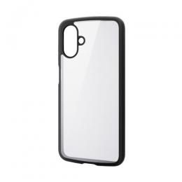 ELECOM PM-G253TSLFCBK Galaxy A25 5G(SC-53F)/ハイブリッドケース/TOUGH SLIM LITE/フレームカラー/背面クリア/ブラック