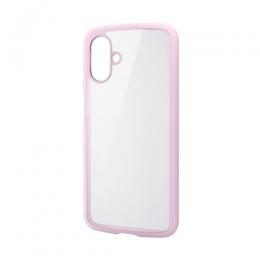 ELECOM PM-G253TSLFCPN Galaxy A25 5G(SC-53F)/ハイブリッドケース/TOUGH SLIM LITE/フレームカラー/背面クリア/ピンク