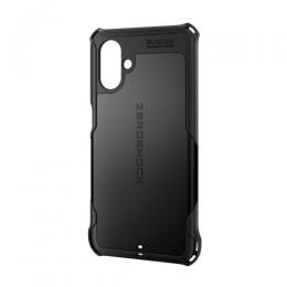 ELECOM PM-G253ZEROBK Galaxy A25 5G(SC-53F)/ハイブリッドケース/ZEROSHOCK/ブラック