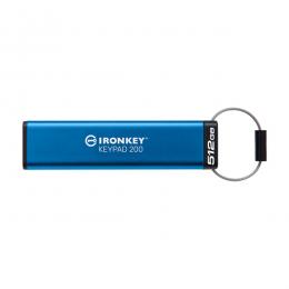 Kingston IKKP200/512GB IronKey Keypad 200 USB3.2 Gen1 512GB