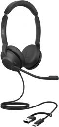 Jabra 23189-999-779 Jabra USBヘッドセット USB-C/A 両耳 MS認定「Jabra Evolve2 30 SE MS Stereo USB C/A」