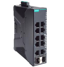 MOXA SDS-3010-8POE-2GTXSFP-T 8PoE+ポート付き 産業用 8+2ギガビットポート スマートイーサネットスイッチ (ワイド温度モデル)