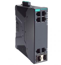 MOXA SDS-G3006-4POE-2GTXSFP 4PoE＋ポート付き 産業用 6ポート(2コンボポート) フルギガビット スマートイーサネットスイッチ