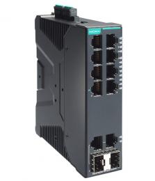 MOXA SDS-G3010-2GTXSFP-T 産業用 10ポート フルギガビット スマートイーサネットスイッチ (ワイド温度モデル)