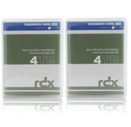 Tandberg Data 8824D2P RDX 4TB カートリッジ 2個パック