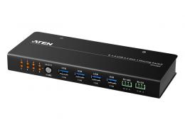 ATEN US3384I 8×4ポート USB3.2 Gen1 業務用デバイス共有器（4入力）