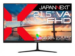 【法人様宛限定】JAPANNEXT JN-V215F2 液晶ディスプレイ 21.5型/1920×1080/HDMI×1、VGA×1/ブラック/スピーカー有/2年保証