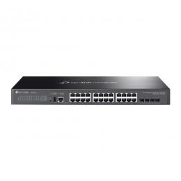 TP-LINK SG5428X(un) Omada ギガビットポート×24 / 10Gスロット×4 スタッカブルライトL3マネージスイッチ