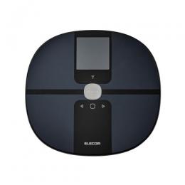 ELECOM HCS-WFS03BK エクリア体組成計/Wifi接続対応/ブラック