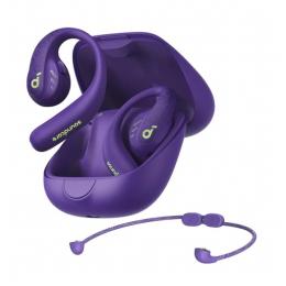 【法人様宛限定】ANKER  A3871NQ1 Soundcore AeroFit Pro ディープパープル