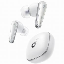 【法人様宛限定】ANKER  A3953N21 Anker Soundcore Liberty 4 【完全ワイヤレス/ウルトラノイズキャンセリング2.0/3Dオーディオ/ワイヤレス充電/マルチポイント/外音取込/最大28時間】 (クラウドホワイト)