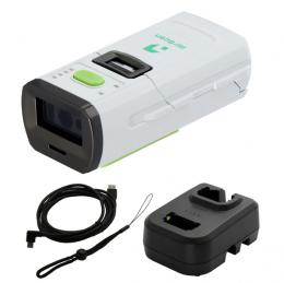 ウェルコムデザイン AIRSCAN-F-2D-WHT-MS-SETCP AirScan Finger モバイルスタイルコードリーダ クレードル キャンペーンセット