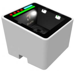 ウェルコムデザイン BLUEAIR-E-BTB BlueAir eTicket 定置式コードレス二次元コードリーダ