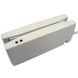 ウェルコムデザイン MJR-350-USB JIS1/JIS2両面読取対応磁気カードリーダ ホワイト USB-HID