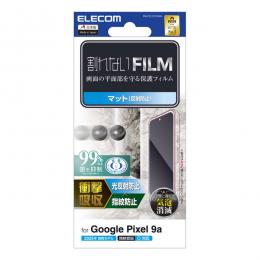 ELECOM PM-P251FLFPAN Google Pixel 9a/フィルム/衝撃吸収/指紋防止/反射防止