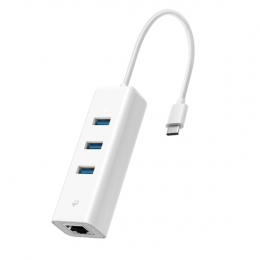 TP-LINK UE330C(jp) USB Type-C 3ポートハブ＆ギガビット有線LANアダプター