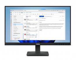 レノボ 64B5KAR1JP ThinkVision S24-4e (23.8型ワイド液晶ディスプレイ/1920×1080/HDMI、アナログRGB/ブラック/スピーカー：なし/3年間フル保証/チルト)