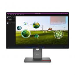 レノボ 64A7GAR6JP ThinkVision P27Q-40 (27型ワイド液晶ディスプレイ/2560×1440/DP(in/Out)、HDMI/ブラック/なし/3年間フル保証/広視野角IPSパネル採用)